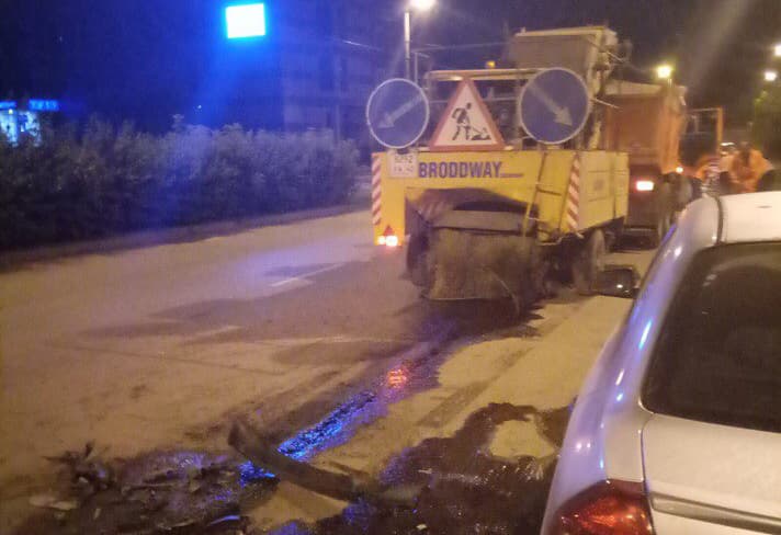 Хотел проскочить сквозь облако пыли - ночная авария на Конева