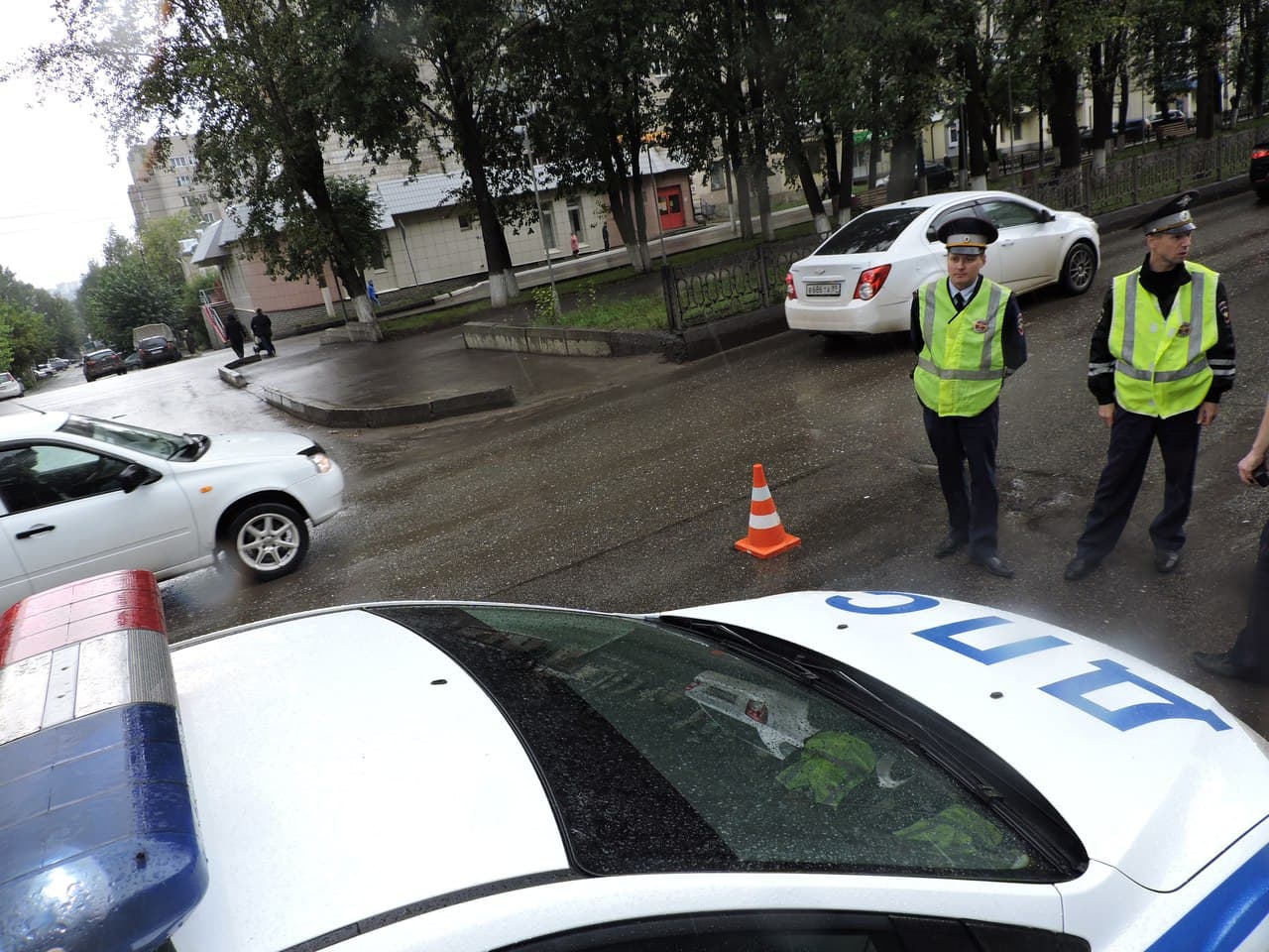 На Октябрьском проспекте сбили насмерть 90-летнюю старушку