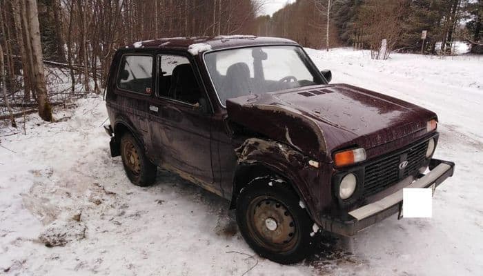 В Оричевском районе пенсионер на «Ниве» врезался в дерево