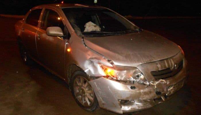 На улице Московской “Приора” не поделила дорогу с “Короллой”