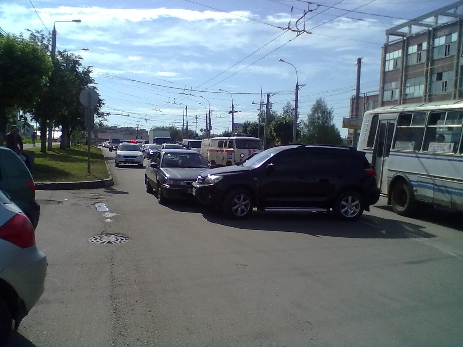 Новорожденная девочка пострадата в ДТП на Воровского