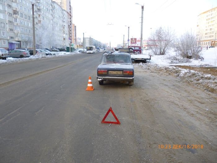 В Кирове водитель “Семерки” сбил пенсионерку: без госпитализации здесь не обошлось