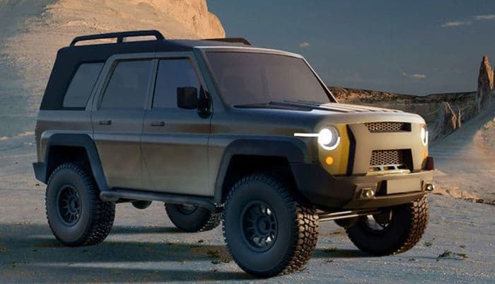 «УАЗ» показал, как будет выглядеть новый «Хантер»