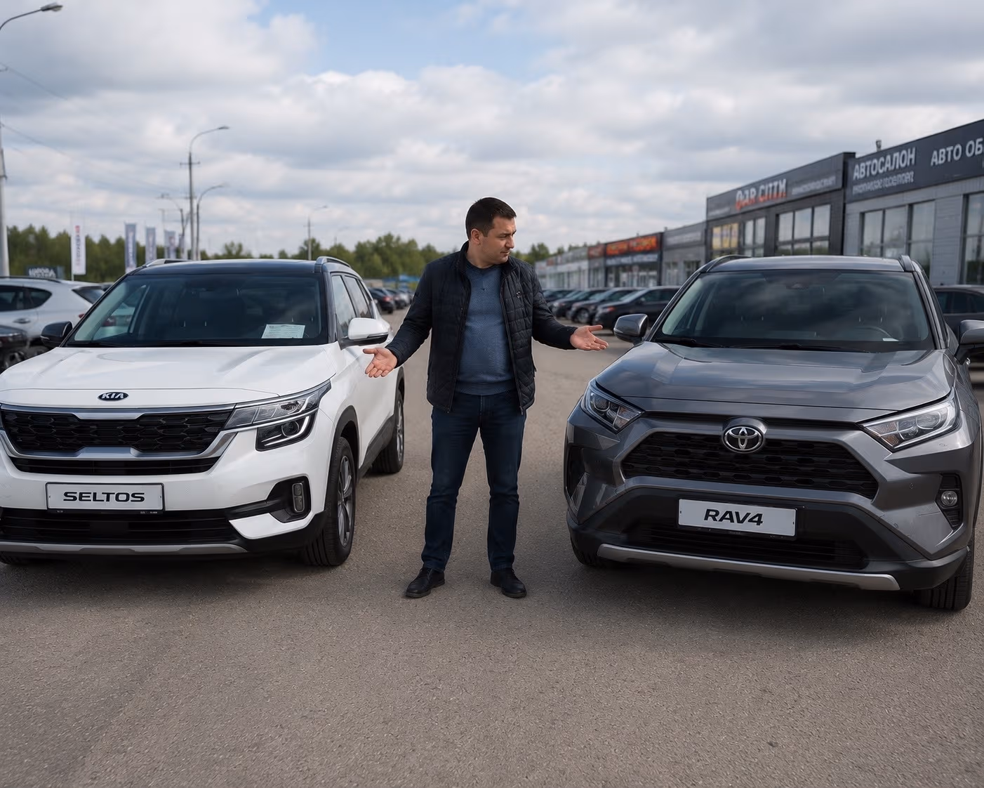 Kia Seltos за 1,65 млн против RAV4 за 2,29: владелец сравнил и нашел 3 слабых места
