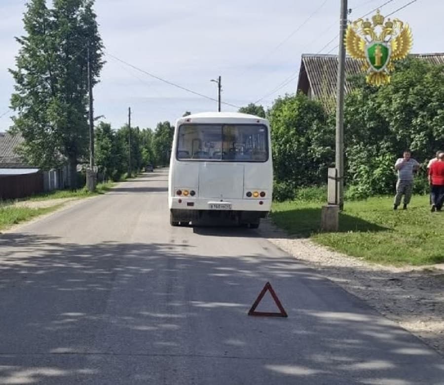 В Советске водитель «немца» врезался в ПАЗ, травмировал кондуктора и уехал