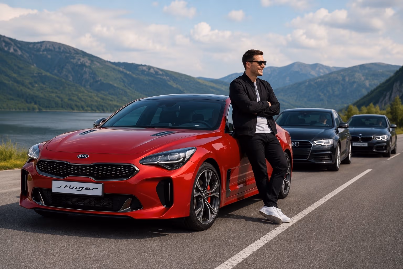 KIA Stinger - вот где настоящий драйв. Audi и BMW - рядом не стояли