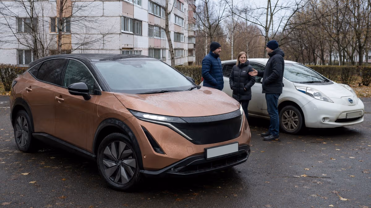 Взял Nissan Ariya после Leaf – разница колоссальная: что показал электрокроссовер с пробегом 100 000 км – отзыв владельца