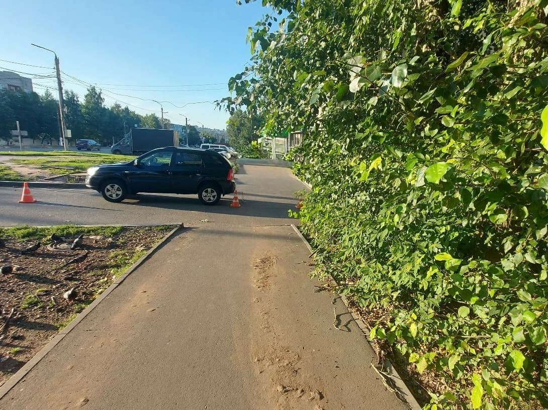 13-летний самокатчик пострадал в ДТП с Kia Sportage в Кирове