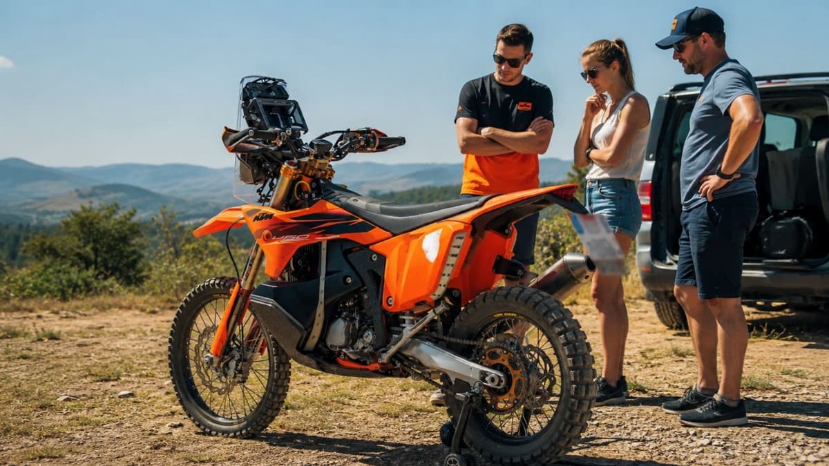 KTM выпустил 450 Rally Replica 2027: раллийный байк ручной сборки ограничили серией всего из 104 экземпляров на весь мир