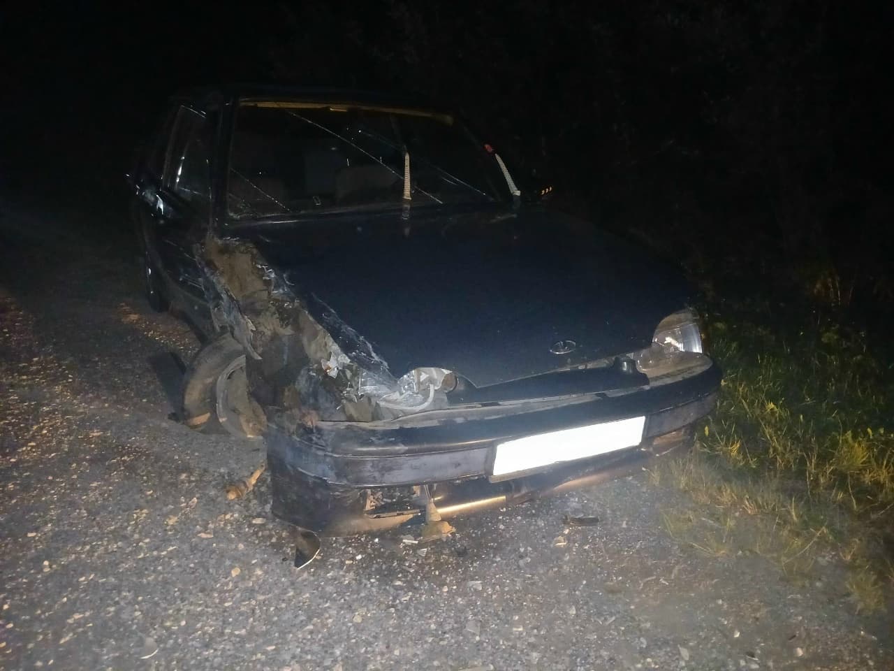 В Орловском районе в аварии на трассе с двумя легковушками пострадал человек
