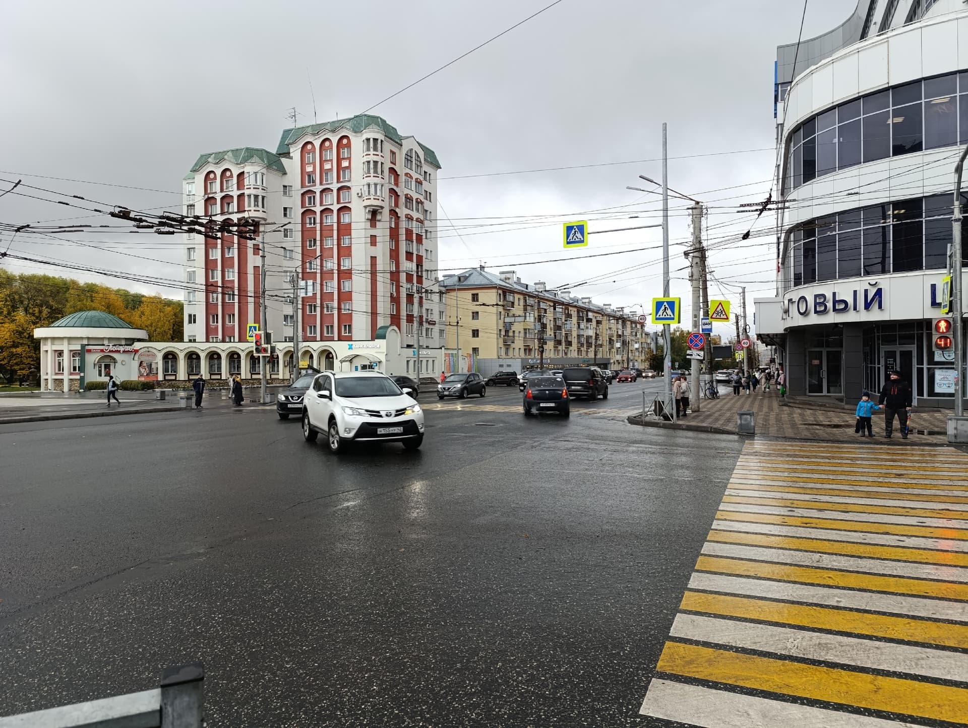 Перекресток Ленина и Красноармейской в Кирове перекроют на два дня