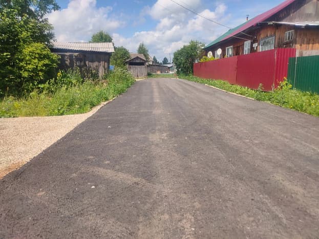 В деревне Марьины появилась новая дорога
