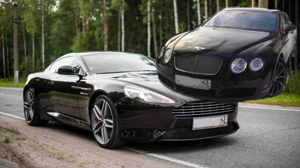 Aston Martin и Bentley Continental — самые дорогие машины в Кировской области