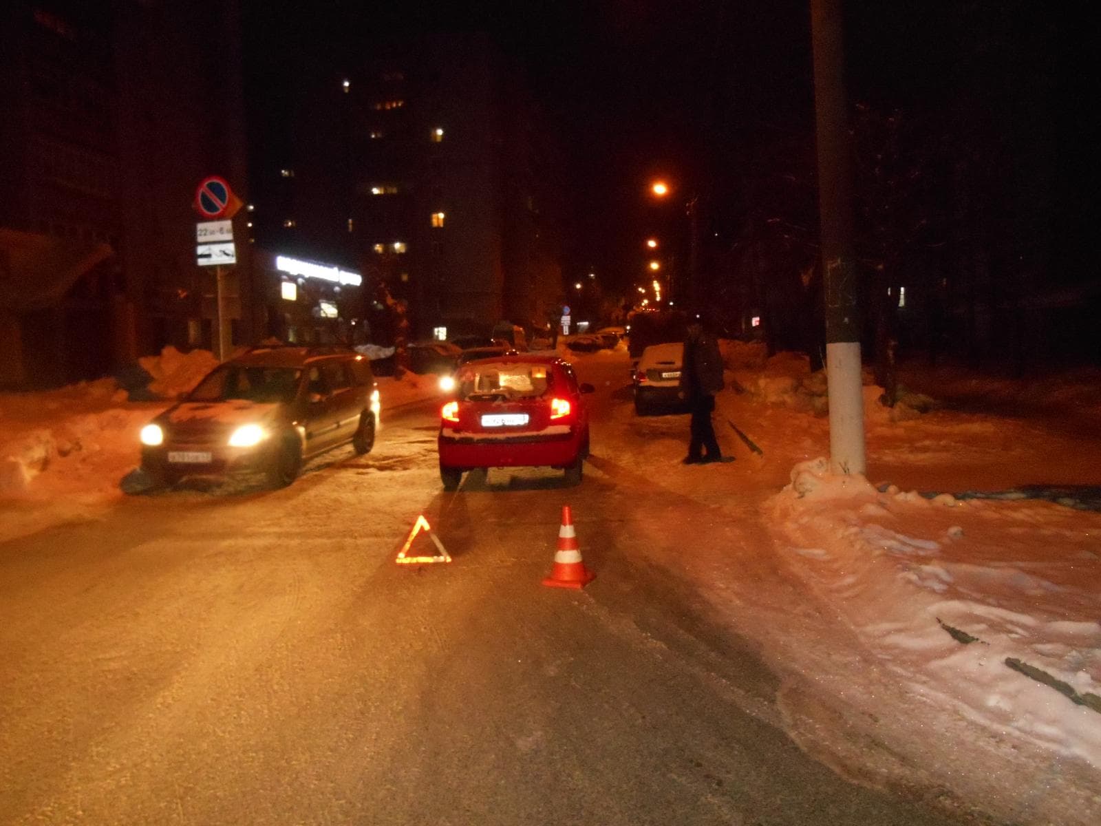 На Володарского женщина попала под колёса малолитражки