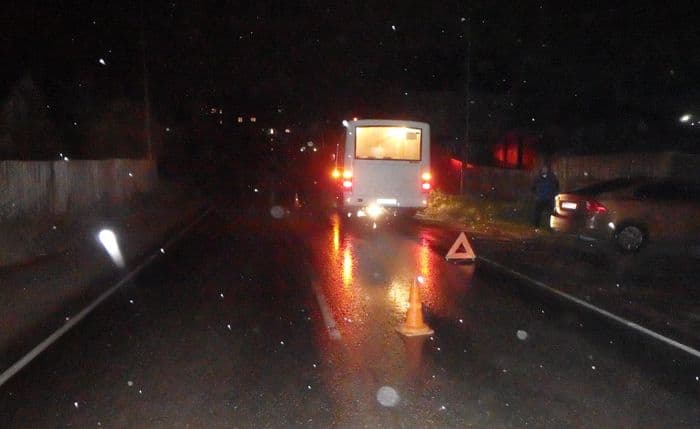 Молодой водитель на “Пазике” сбил 80-летнюю пенсионерку