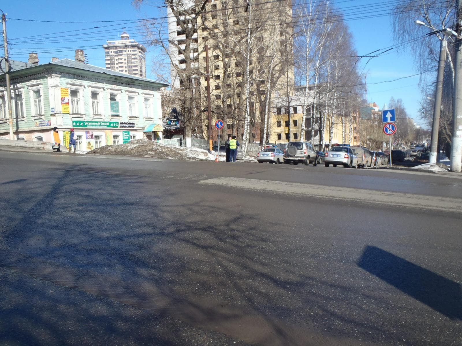 На Красноармейской пенсионерка попала под колёса Ford