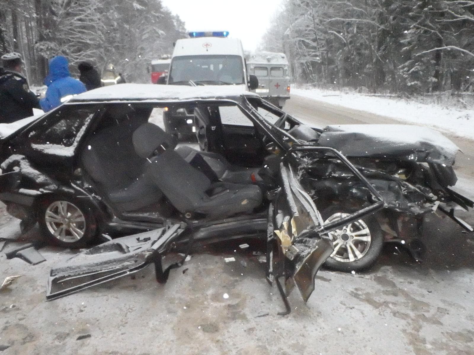 В аварии по дороге на Чепецк пострадали 5 человек