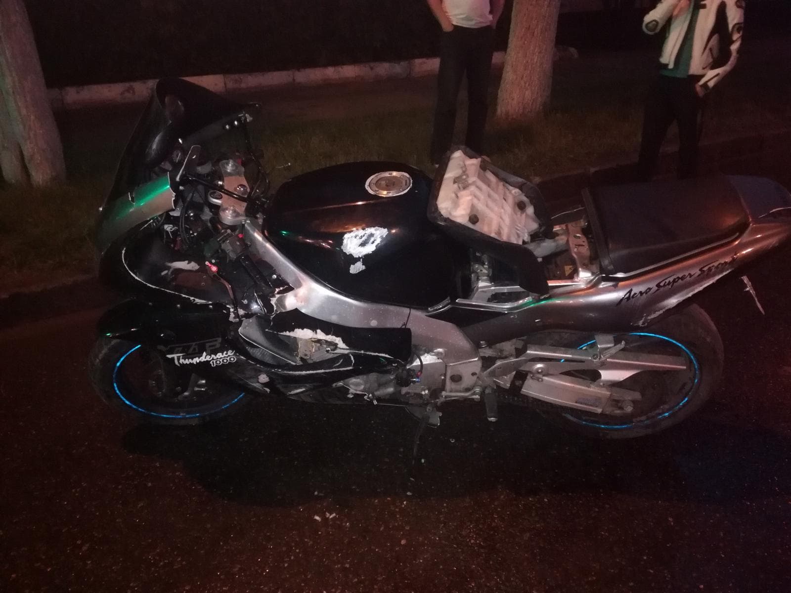 На Ленина пенсионер подбил мотоциклиста