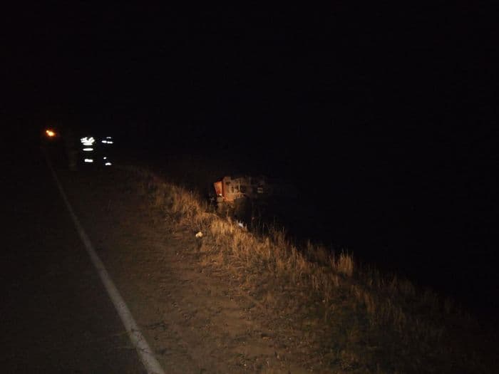 В Немском районе КамАЗ вылетел в кювет: водитель оказался в больнице