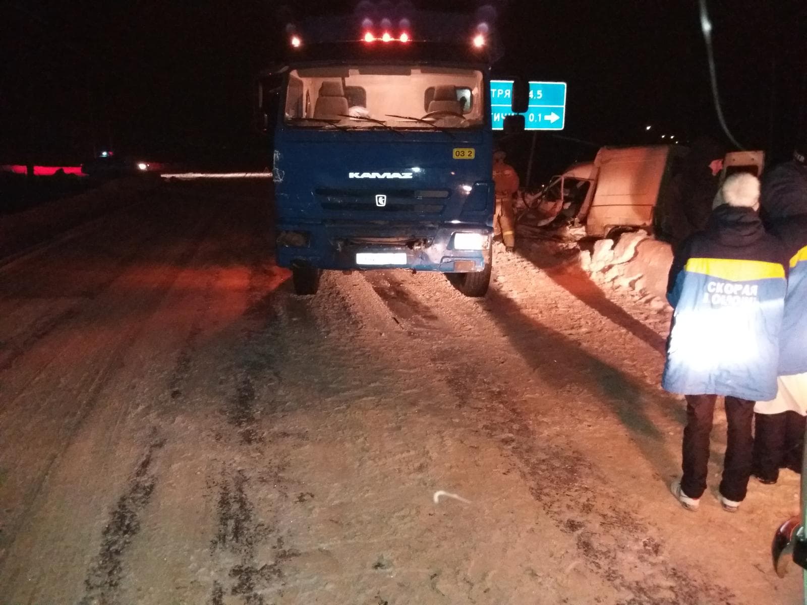 В Кировской области в аварии с «Камазом» погиб водитель Citroen