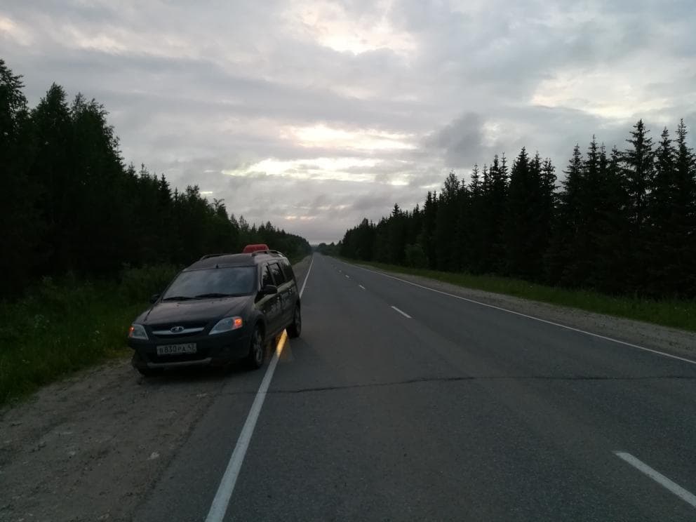 Возле посёлка Лёвинцы автомобиль переехал мужчину