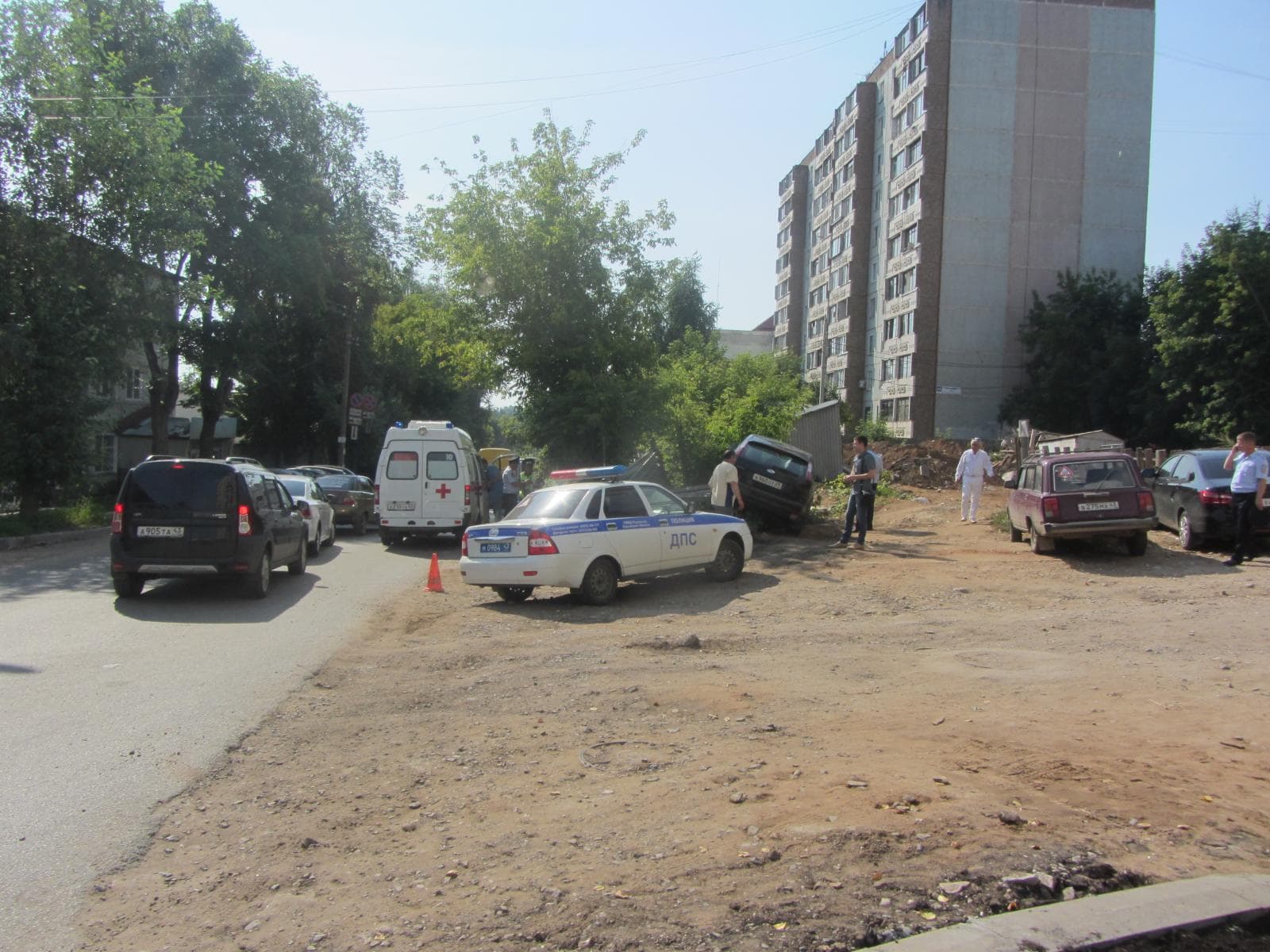 Авария на Пугачева: уходил от столкновения и травмировал подростка