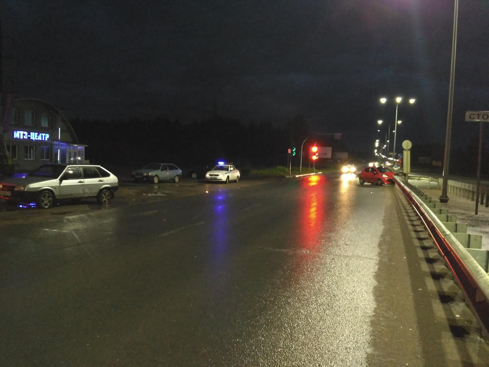 ДТП на Советском тракте: не успел проскочить