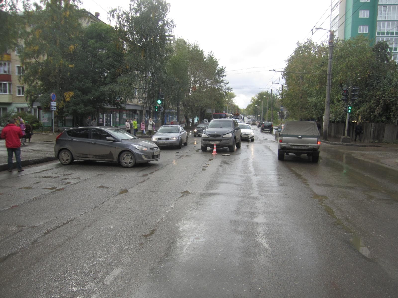 Перестроение не удалось — дневное ДТП на Щорса