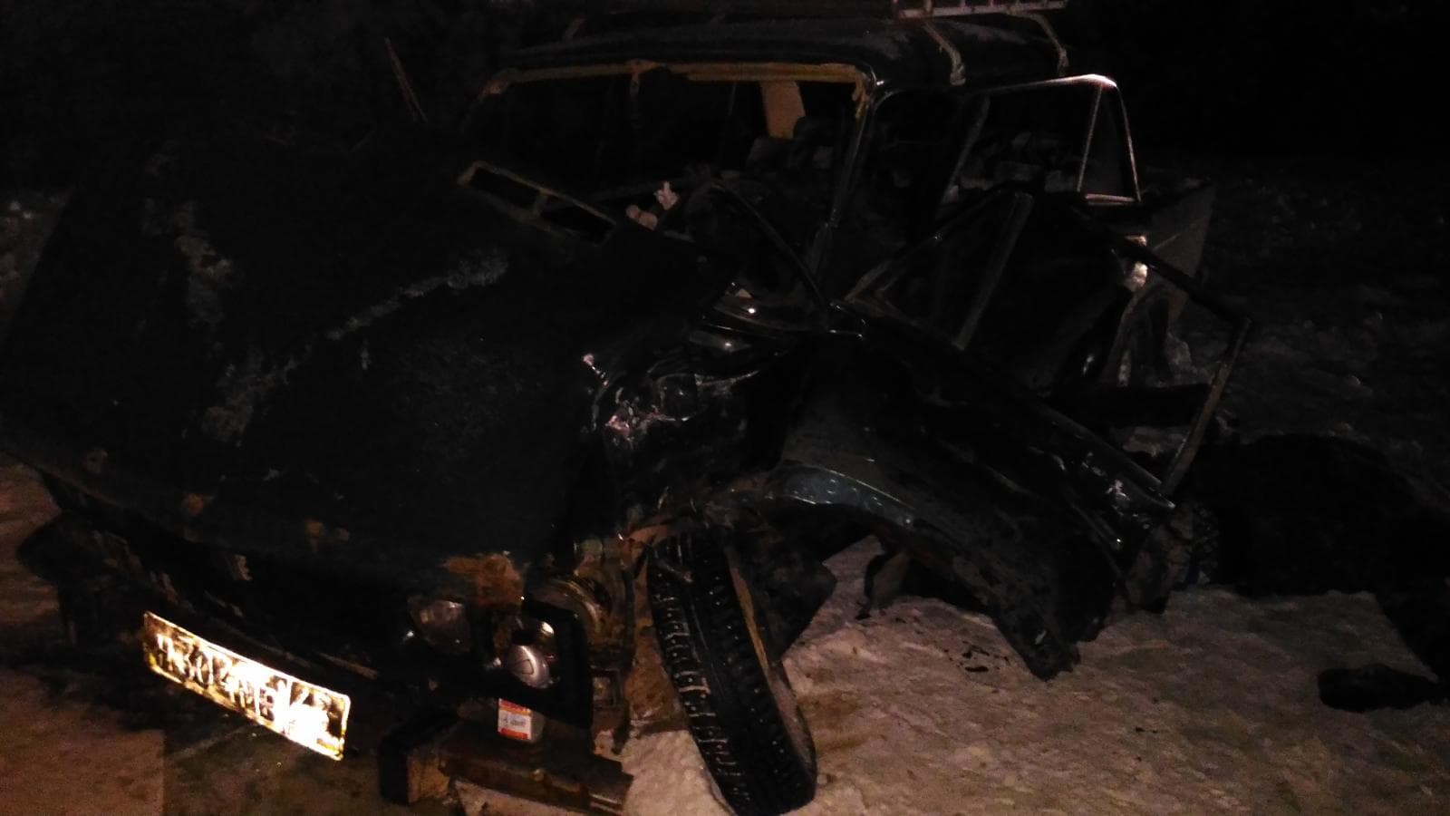 Авария на трассе «Вятка»: Один человек погиб, второй ранен