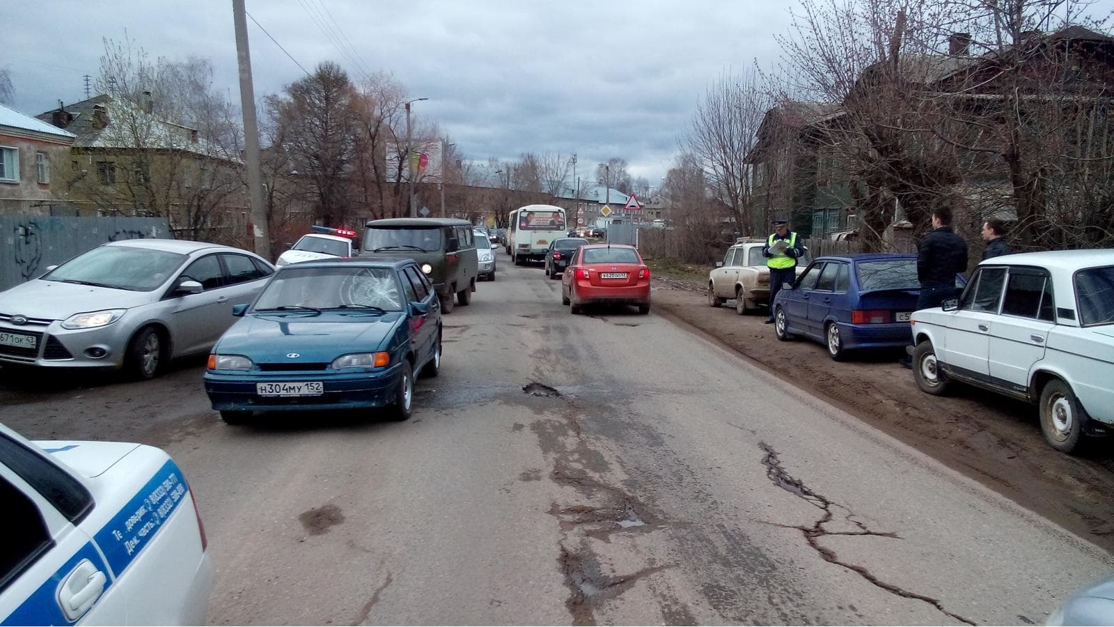 На Украинской водитель ВАЗа сбил 7-летнего мальчика