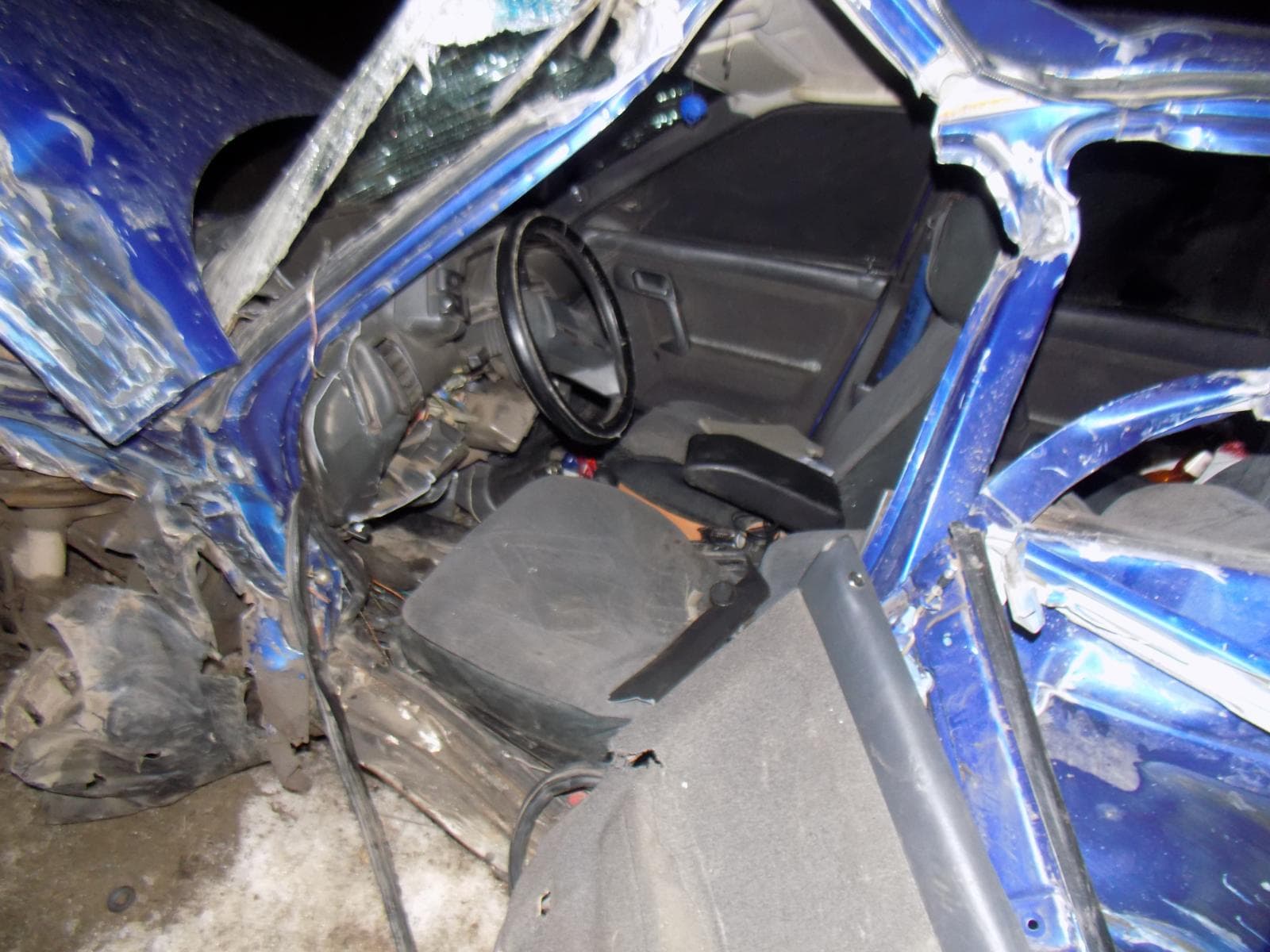 ВАЗ разодрало о встречную фуру - авария на трассе «Вятка»