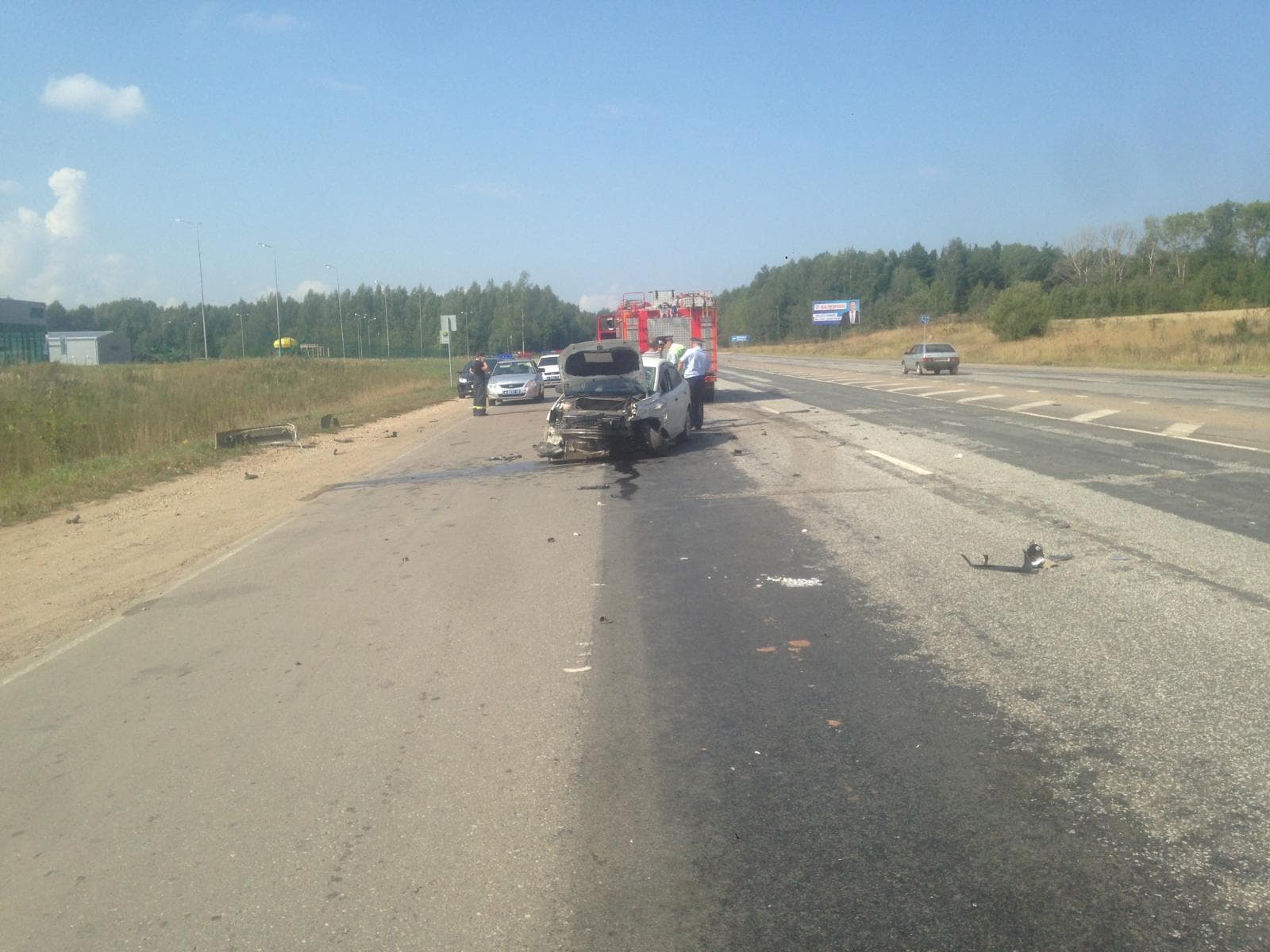 Разворот не удался. На Южном обходе столкнулись «Фольксваген» и «Хёндэ»