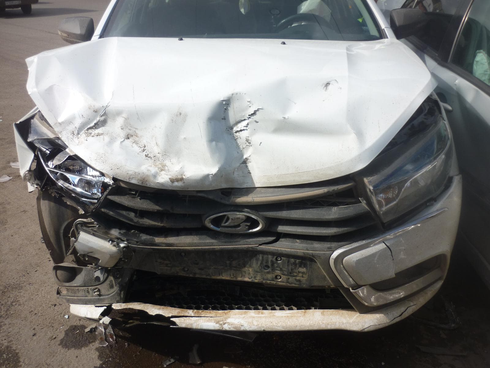 Не уступил при повороте - авария на Ленина