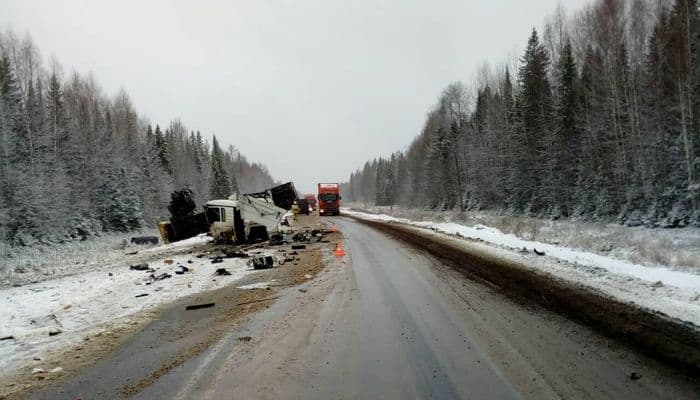 За эти выходные произошло множество ДТП с участием грузовых авто