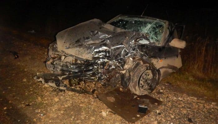 Жесткое тройное ДТП в Котельничском районе: “морды” всмятку