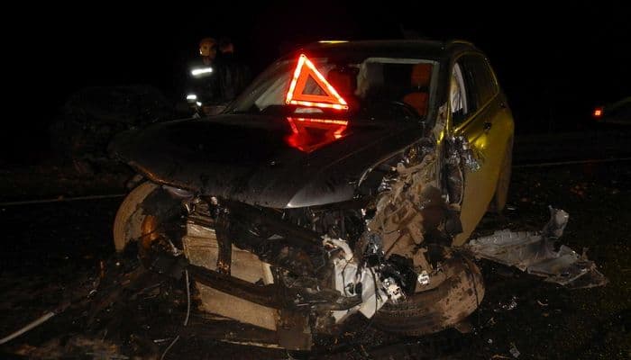 Жесткое тройное ДТП в Котельничском районе: “морды” всмятку