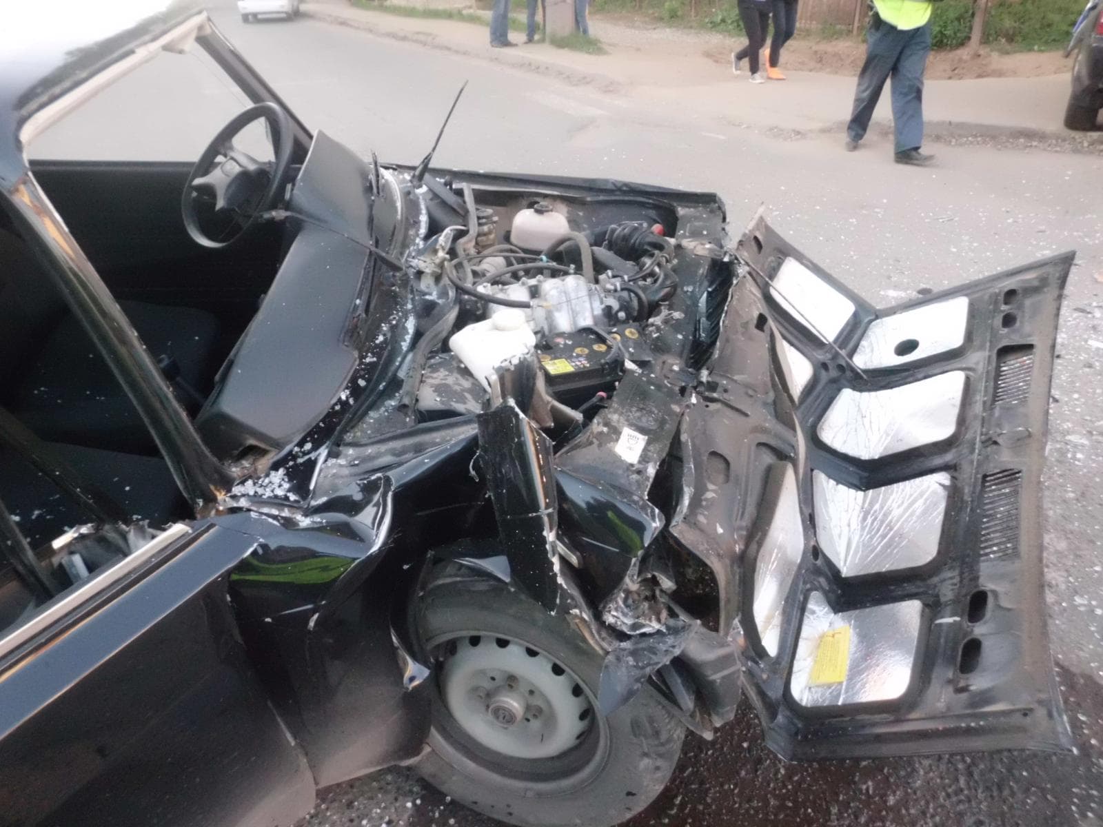 В ДТП на улице Попова пострадал годовалый малыш