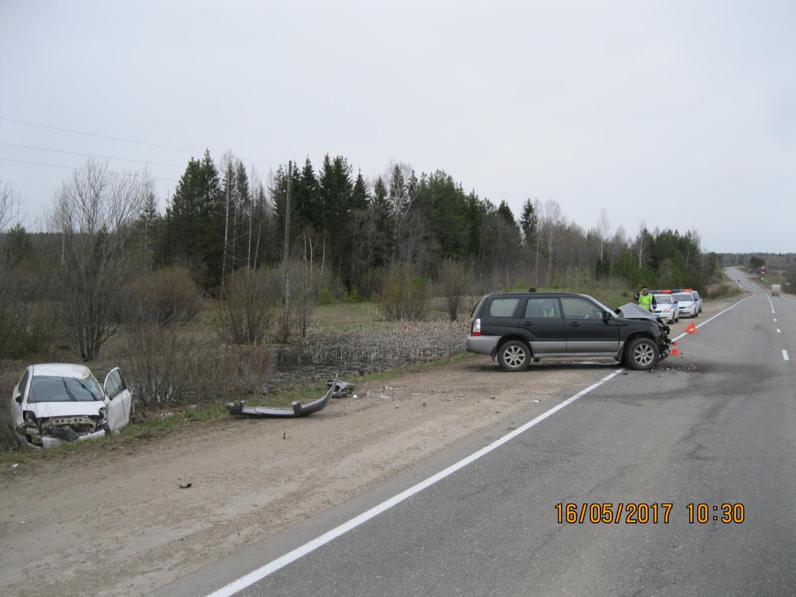 Пьяный водитель разбил 2 машины и отправил человека в больницу