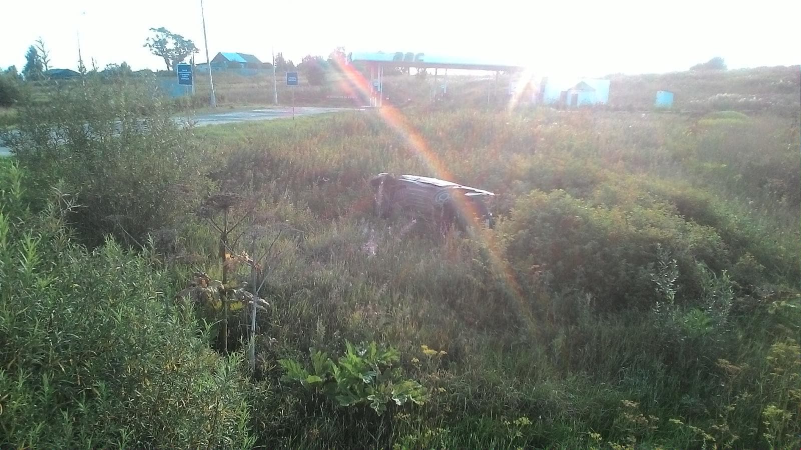 Съехал в кювет и напился - ДТП в Кирово-Чепецком районе