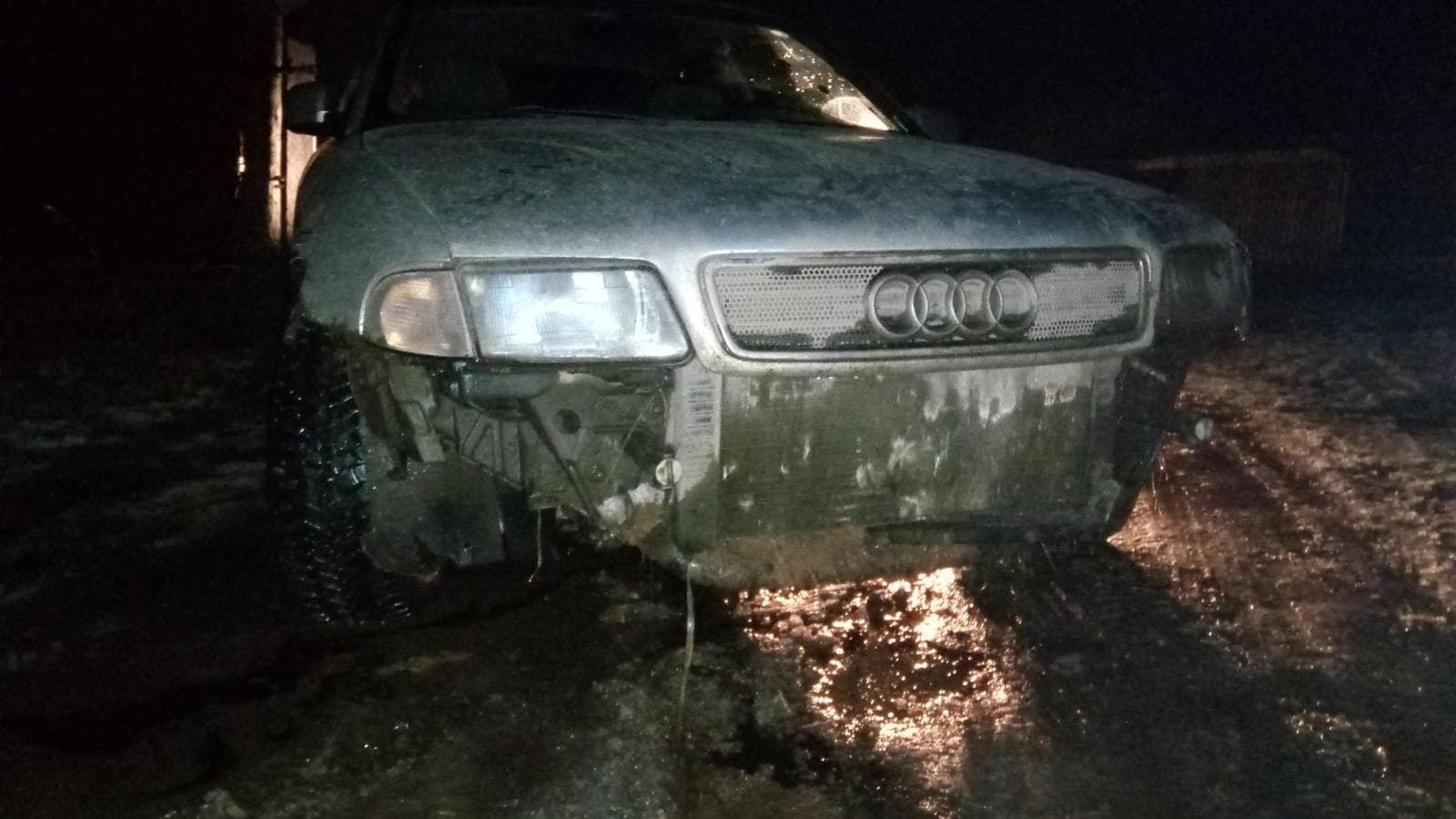 Отметили покупку машины в кювете - ночная авария в Оричах