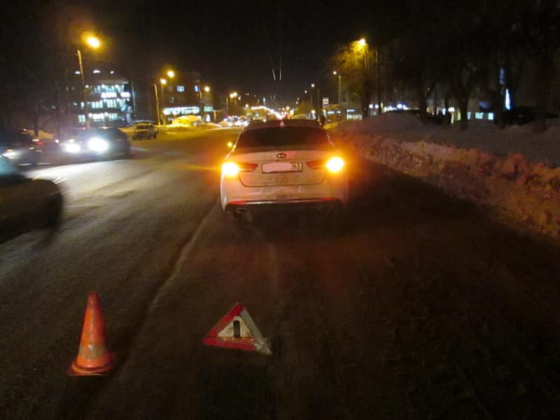 В нескольких метрах от перехода на Воровского сбили мужчину