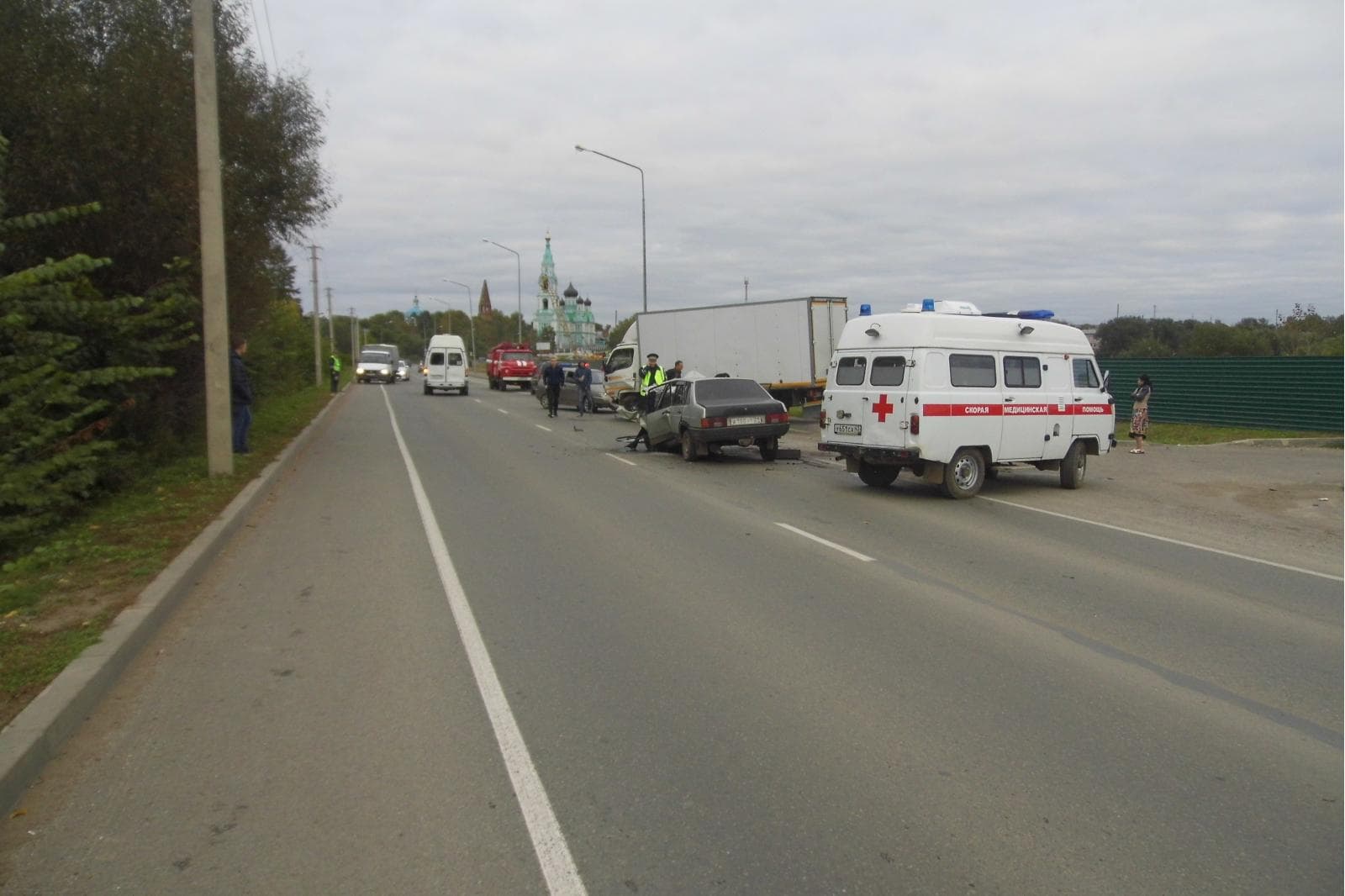 Водитель ВАЗа погиб при лобовом столкновении в Яранске