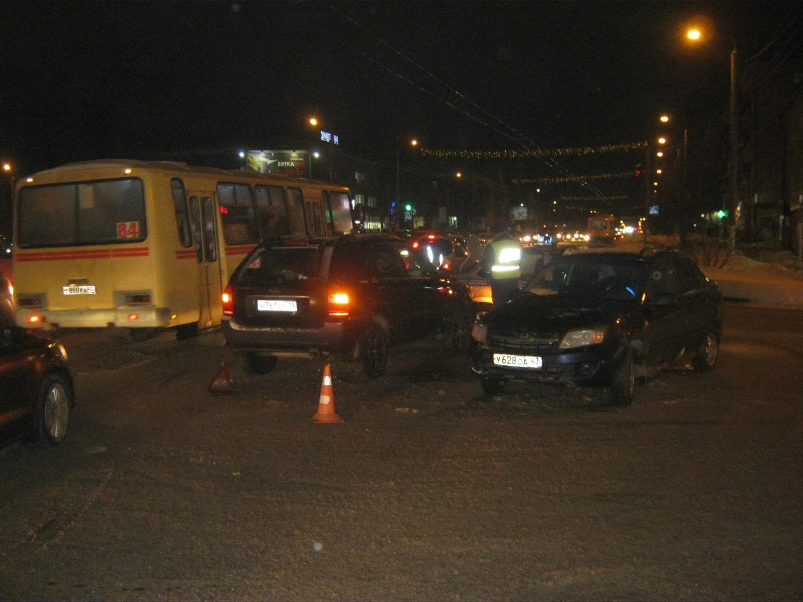 Пенсионер устроил аварию на Воровского