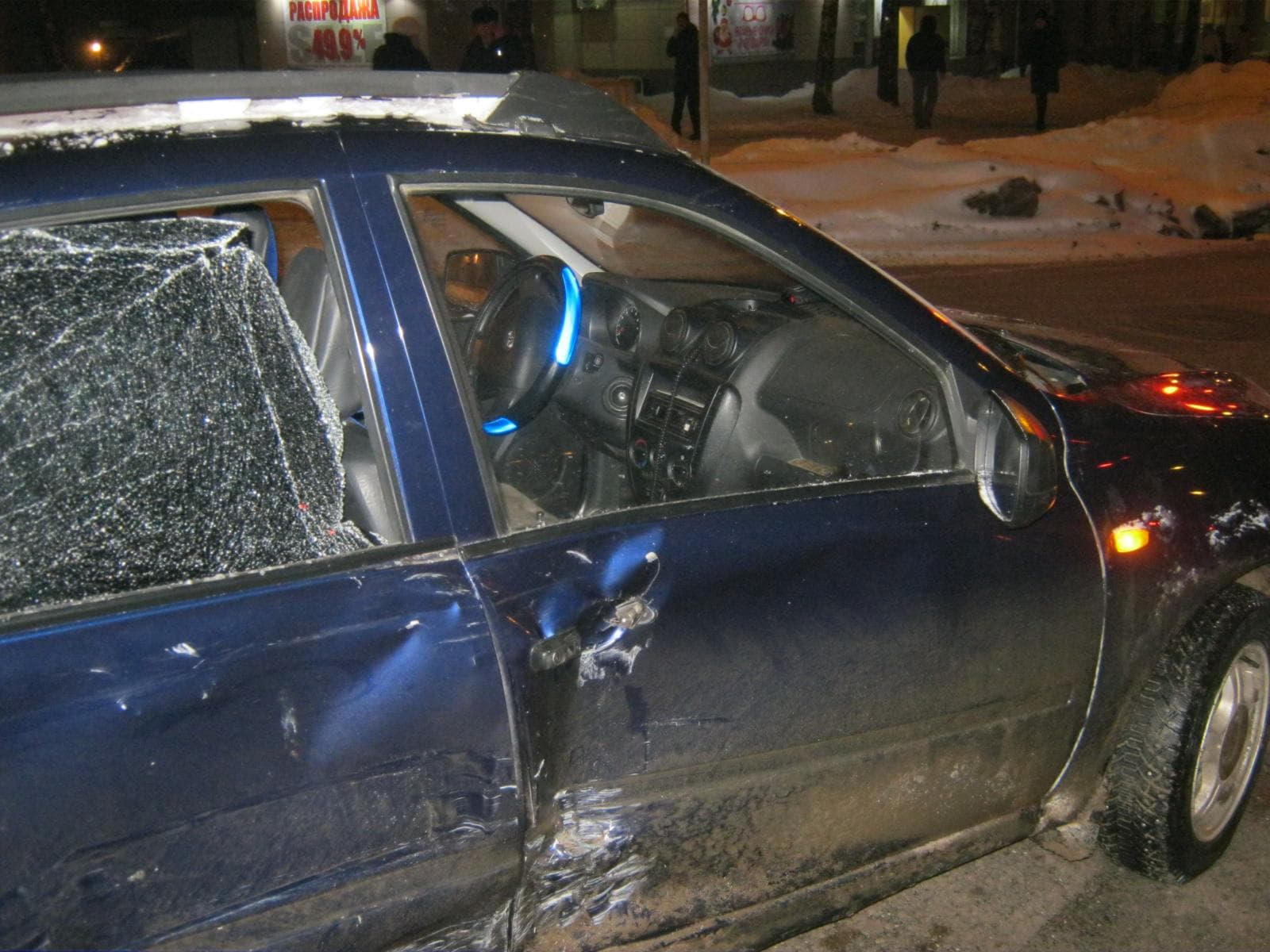 Пенсионер устроил аварию на Воровского