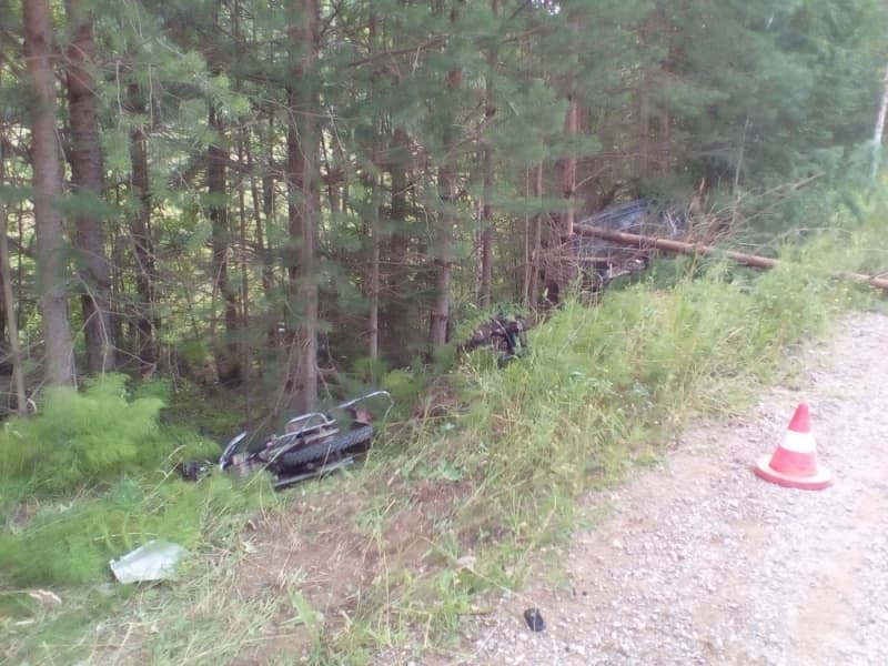 Пьяный водитель-лишенник насмерть сбил водителя мопеда