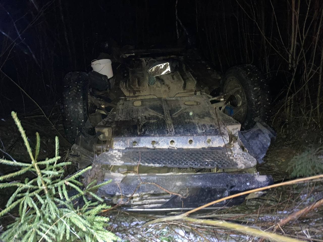 В Мурашинском районе перевернулась "Лада Приора": погибла 66-летняя женщина