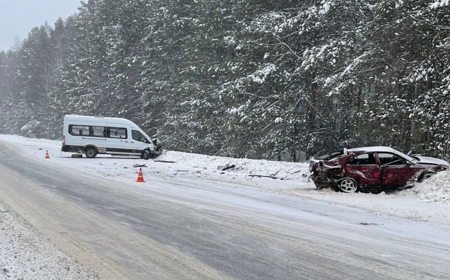 12 пострадавших, среди которых есть дети: в Кировской области за сутки произошло пять ДТП