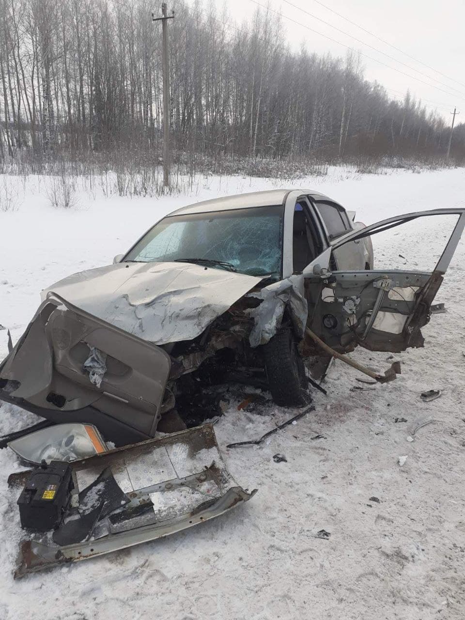 В Тужинском районе в ДТП погибла 47-летняя водитель "Черри"