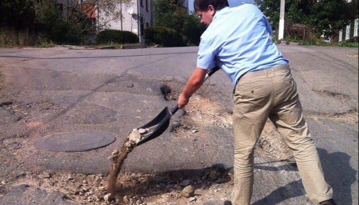 Участок улицы Казанской в Кирове покроют 10-сантиметровым слоем асфальта