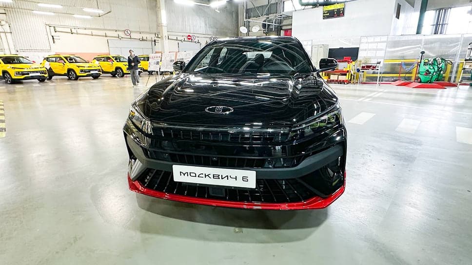 2,63 млн минимум: новый "Москвич 6" поступит в продажу до конца октября